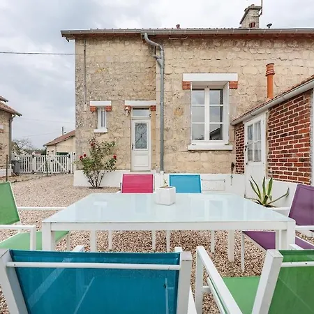 Jolie Maison Avec Jardin Holiday home Soissons